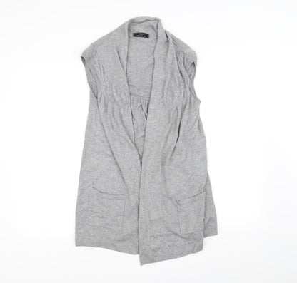 Marks and Spencer Womens Grey   Cardigan Jumper Size 12