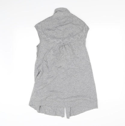 Marks and Spencer Womens Grey   Cardigan Jumper Size 12
