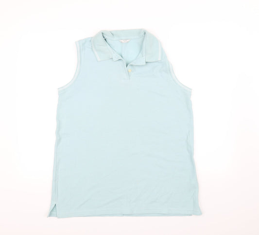 Marks and Spencer Mens Blue    Polo Size 18