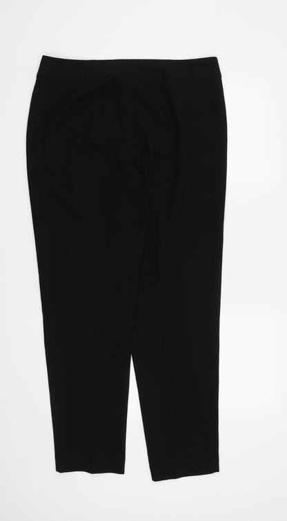 George Womens Black   Trousers  Size 14 L30 in