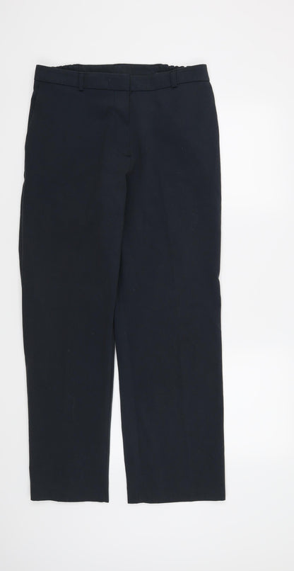 Womens UK Size 12 Preworn Regular Fit  Blue Trousers