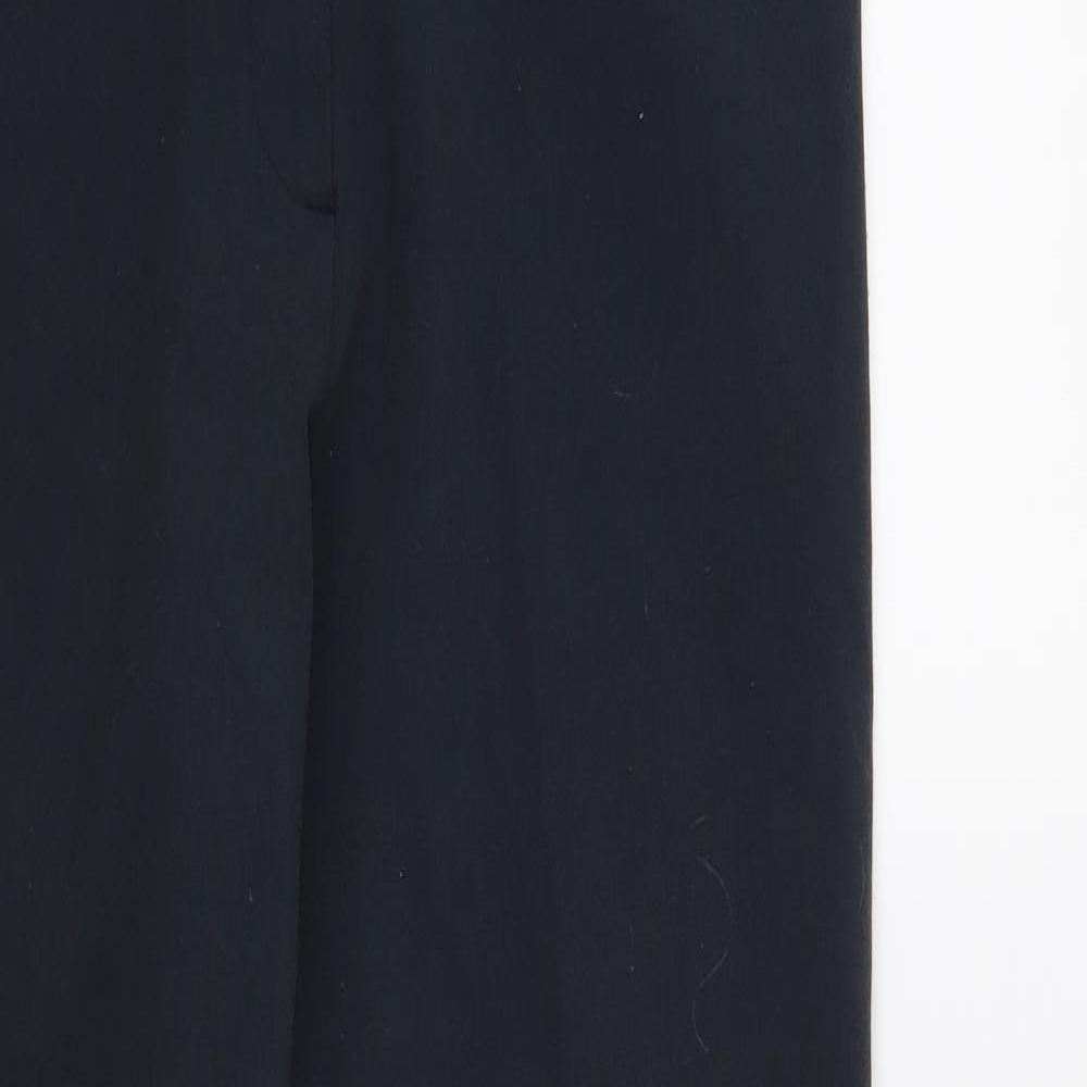 Womens UK Size 12 Preworn Regular Fit  Blue Trousers