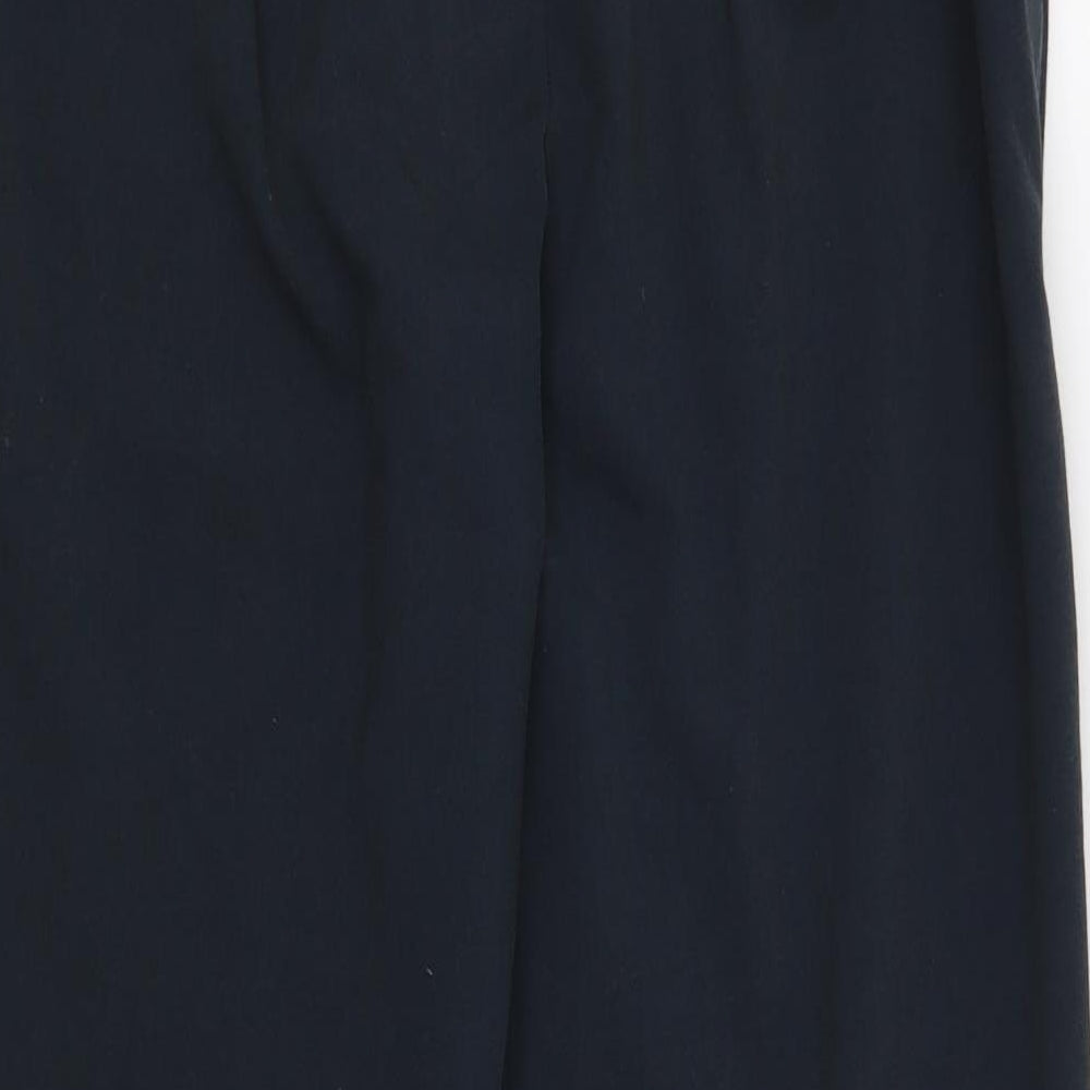 Womens UK Size 12 Preworn Regular Fit  Blue Trousers