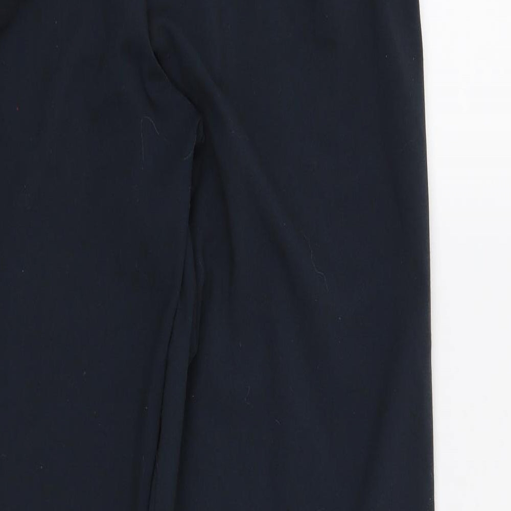 Womens UK Size 12 Preworn Regular Fit  Blue Trousers