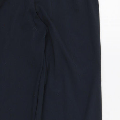 Womens UK Size 12 Preworn Regular Fit  Blue Trousers