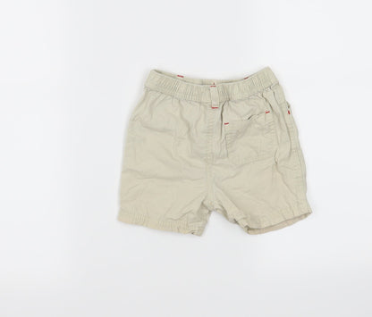 M&Co Boys Beige   Cargo Trousers Size 18-24 Months