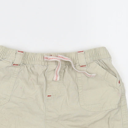 M&Co Boys Beige   Cargo Trousers Size 18-24 Months