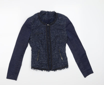 Womens UK Size S Stradivarius Blue Jacket
