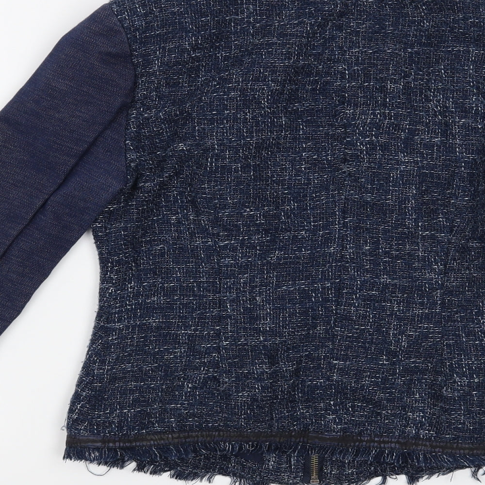 Womens UK Size S Stradivarius Blue Jacket