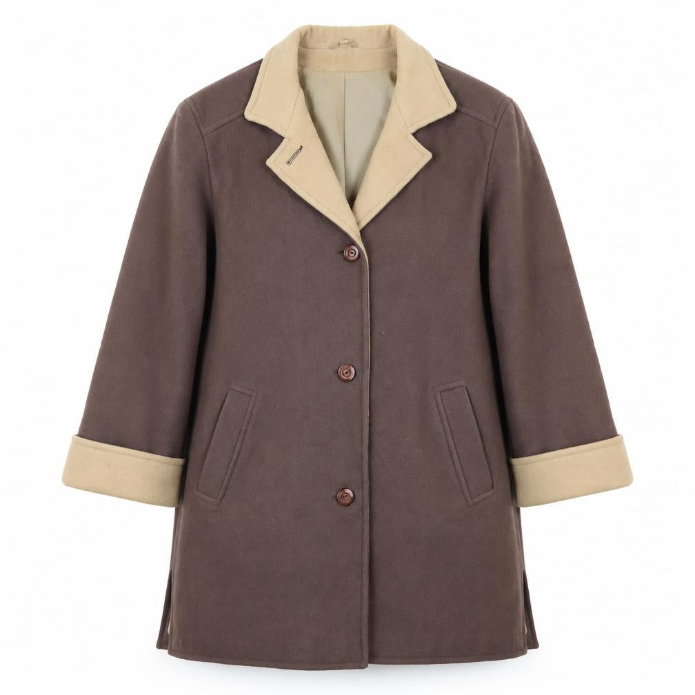 Womens UK Size 18 Essentials Brown Jacket