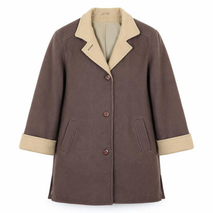 Womens UK Size 18 Essentials Brown Jacket