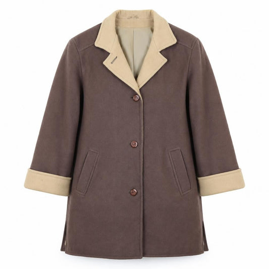 Womens UK Size 18 Essentials Brown Jacket