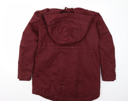 H&M Womens Purple   Jacket Coat Size 8