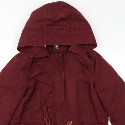 H&M Womens Purple   Jacket Coat Size 8