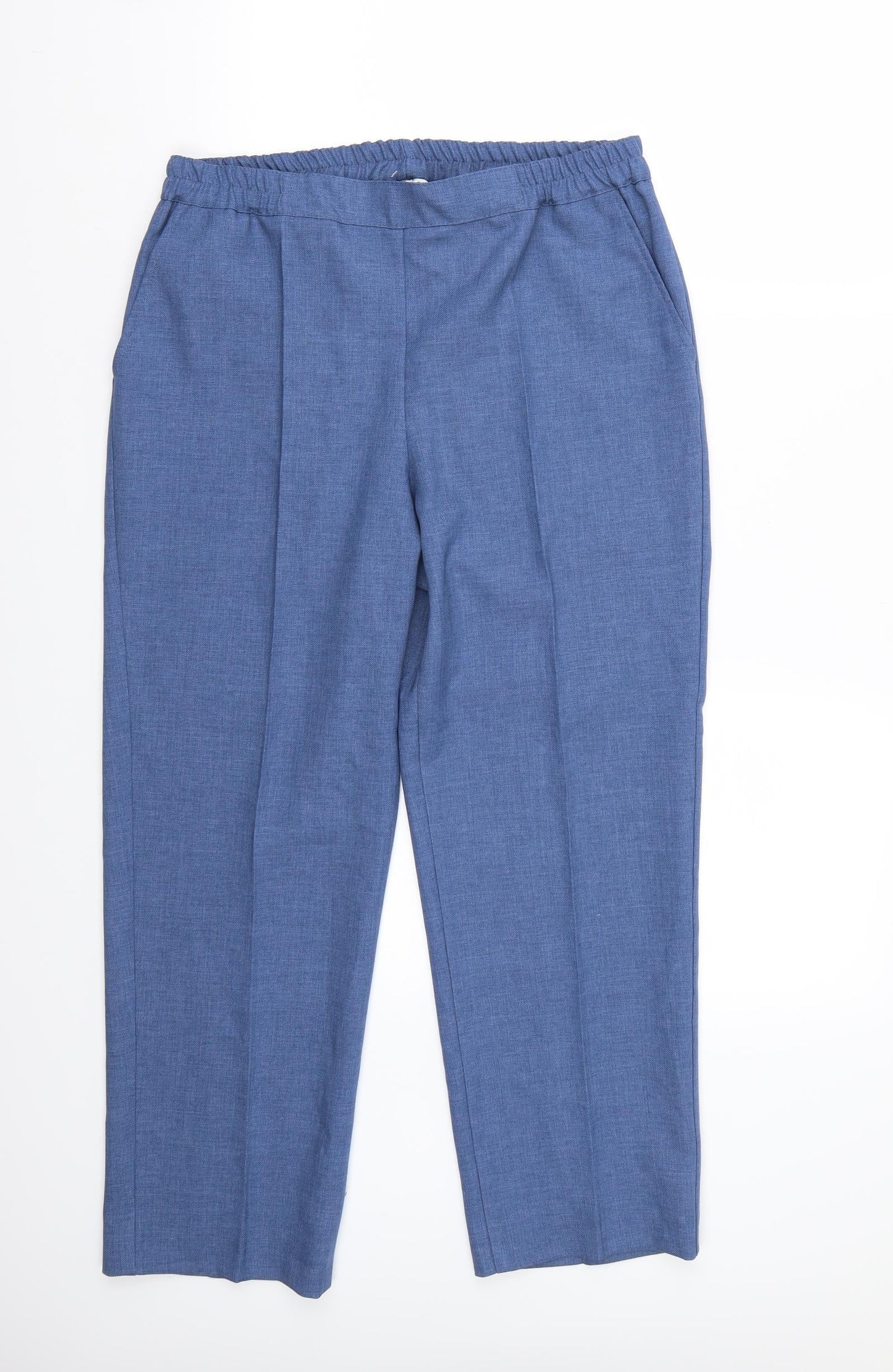 Aspens Womens Blue   Trousers  Size 12 L26 in