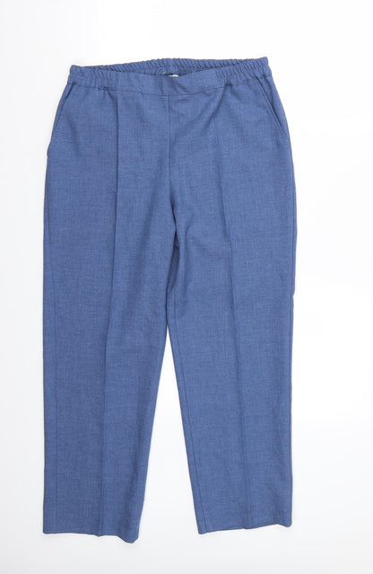 Aspens Womens Blue   Trousers  Size 12 L26 in