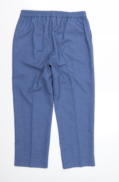 Aspens Womens Blue   Trousers  Size 12 L26 in