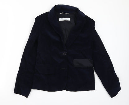 Intend Womens Blue   Jacket Coat Size 8