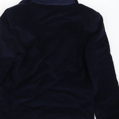 Intend Womens Blue   Jacket Coat Size 8