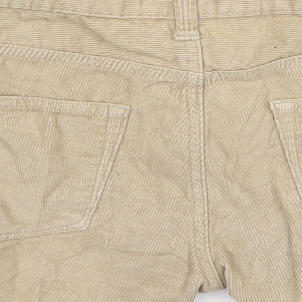Gap Womens Beige  Corduroy Cut-Off Shorts Size 32 in