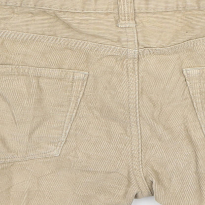 Gap Womens Beige  Corduroy Cut-Off Shorts Size 32 in