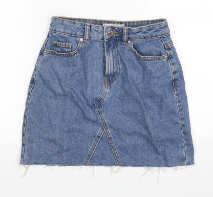 Womens UK Size 6 Denim Co A-Line Denim Skirt