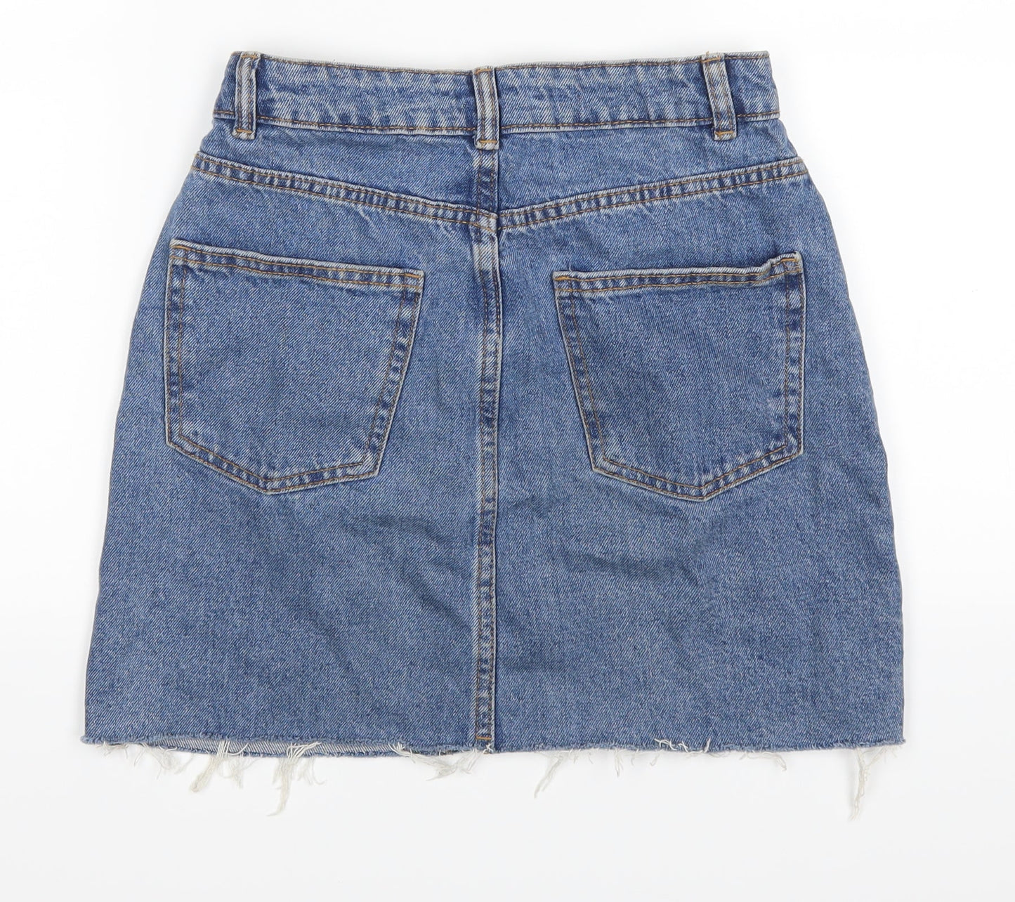 Womens UK Size 6 Denim Co A-Line Denim Skirt
