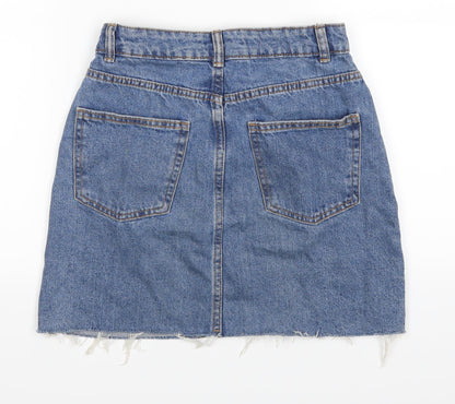 Womens UK Size 6 Denim Co A-Line Denim Skirt
