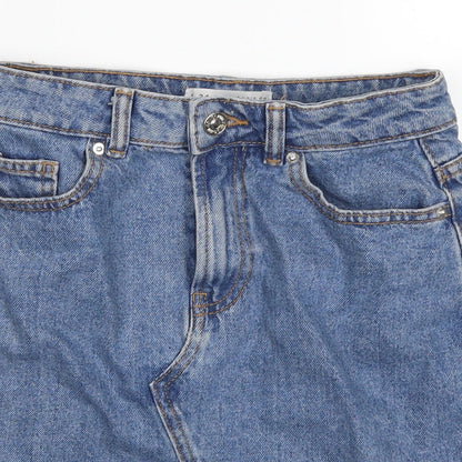Womens UK Size 6 Denim Co A-Line Denim Skirt