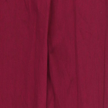 Womens UK Size S Preworn Regular Fit Skinny Pink Jeans