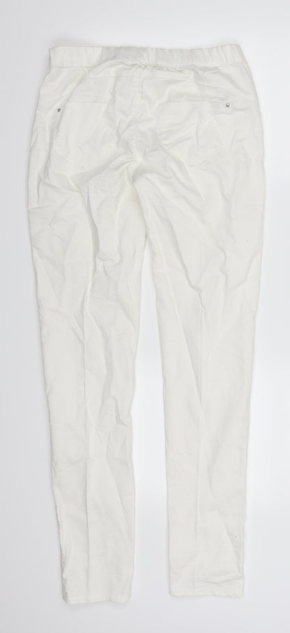 Womens UK Size 8 Denim Co  Jegging White Leggings