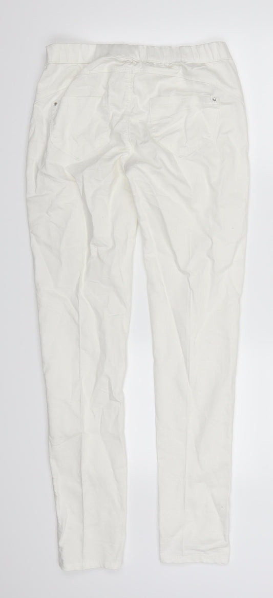 Womens UK Size 8 Denim Co  Jegging White Leggings