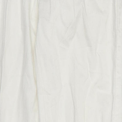 Womens UK Size 8 Denim Co  Jegging White Leggings