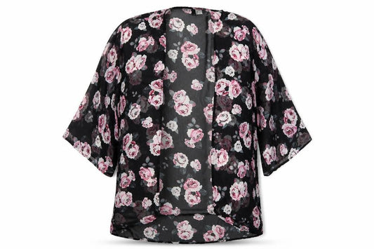 Womens UK Size S H&M Pink Kimono Coat