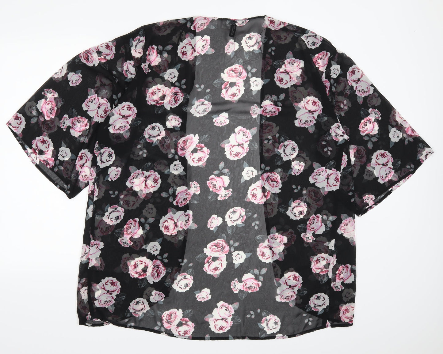 Womens UK Size S H&M Pink Kimono Coat