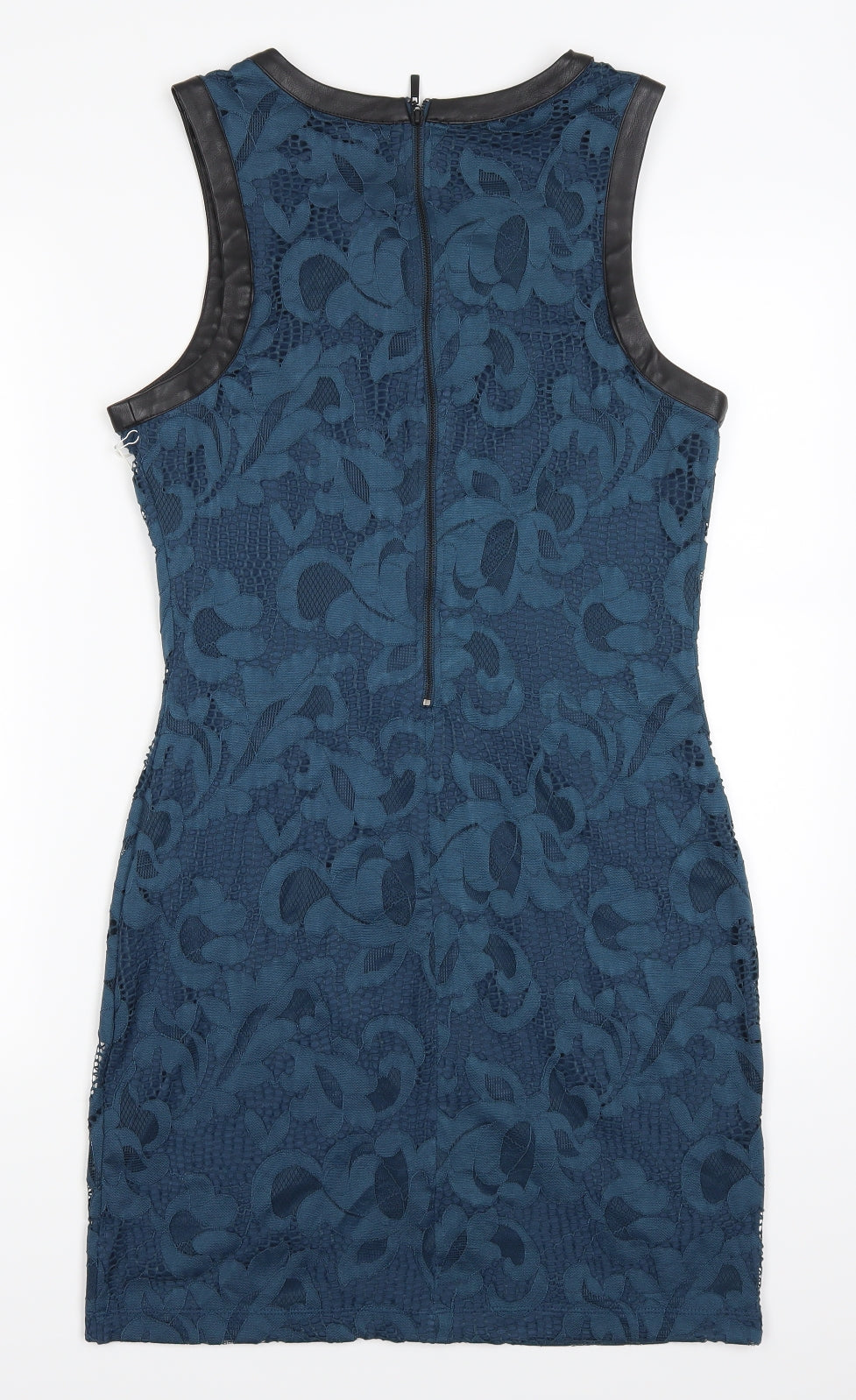Tart Womens Blue  Lace Pencil Dress  Size L