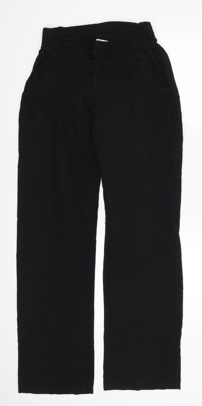 La Cotonniere Womens Black   Trousers  Size M L30 in