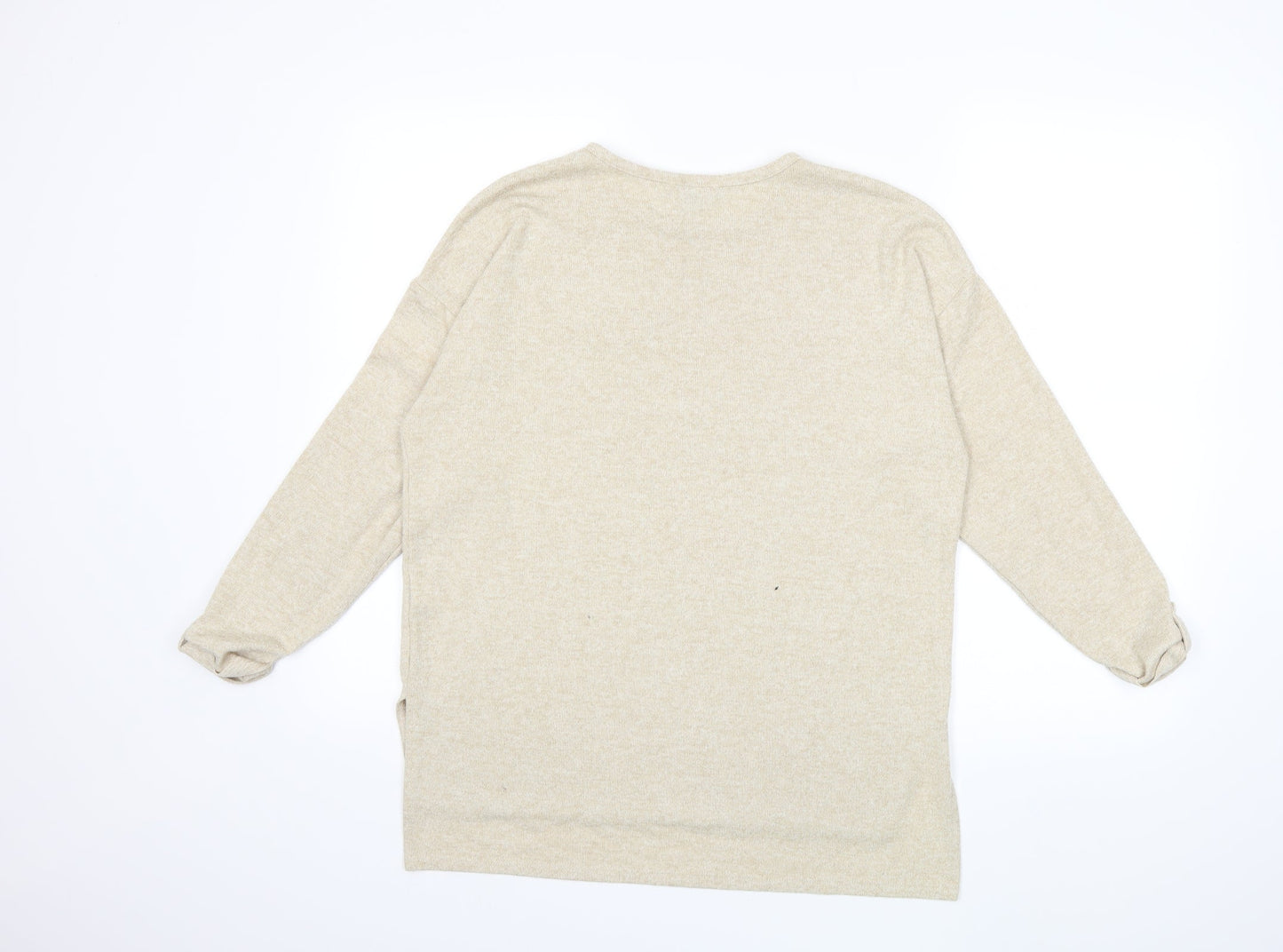 Atmosphere Womens Beige   Pullover Jumper Size 6