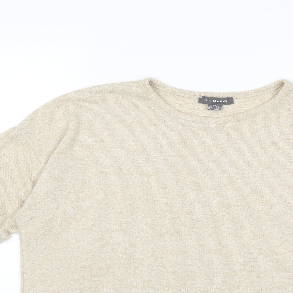 Atmosphere Womens Beige   Pullover Jumper Size 6