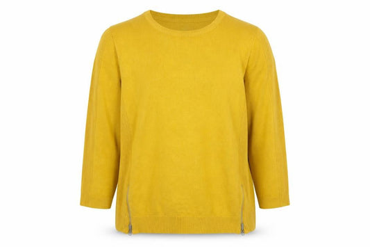 Red Herring Womens Yellow   Pullover Jumper Size 16