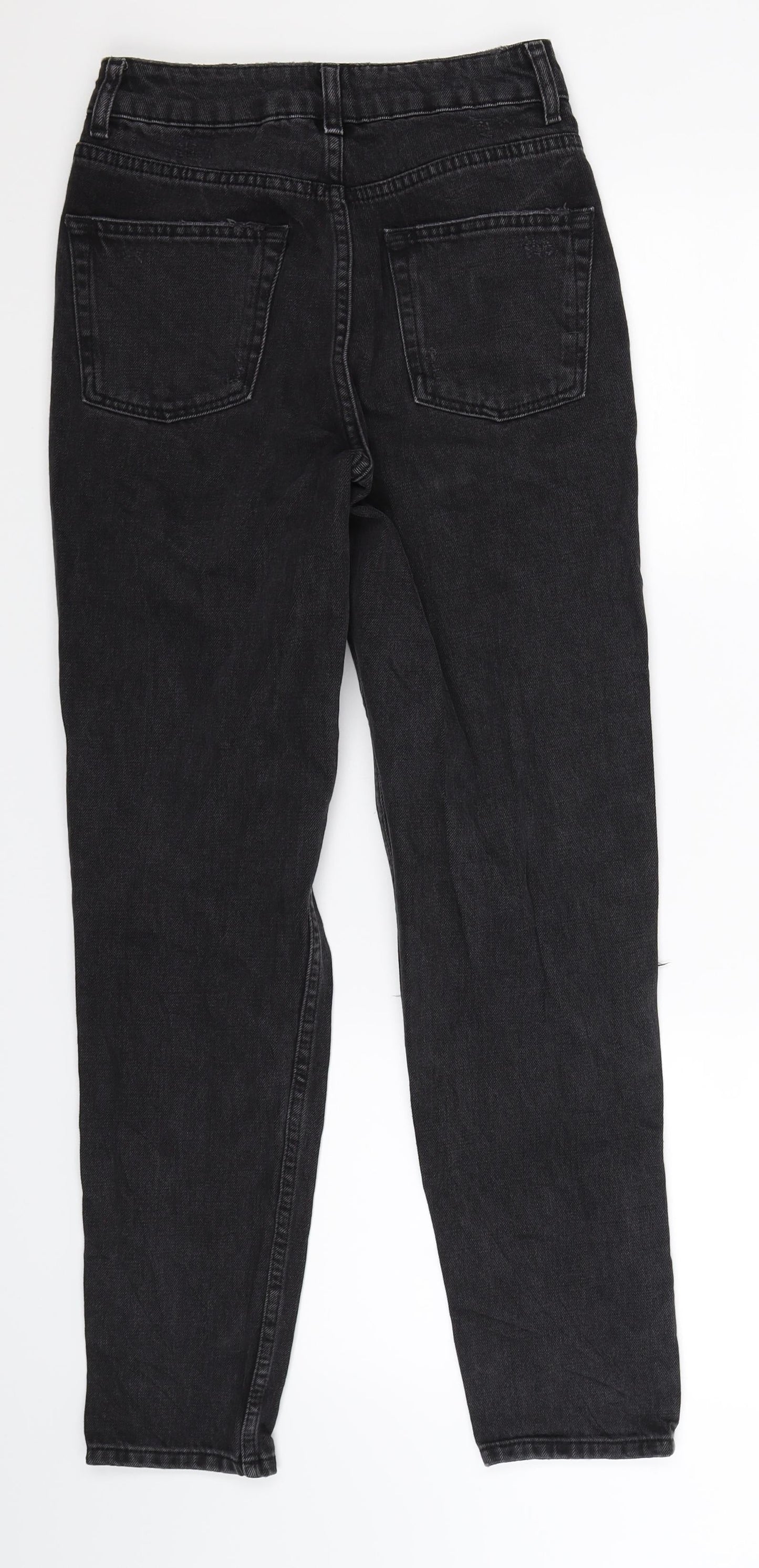 Topshop Womens Black  Denim Skinny Jeans Size 25 in L32 in