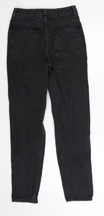 Topshop Womens Black  Denim Skinny Jeans Size 25 in L32 in