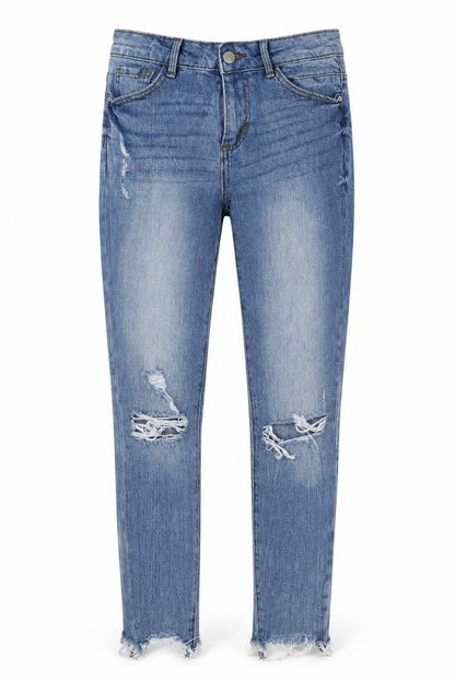 Womens UK Size 8 Denim Co Extra-Slim Fit Skinny Blue Jeans