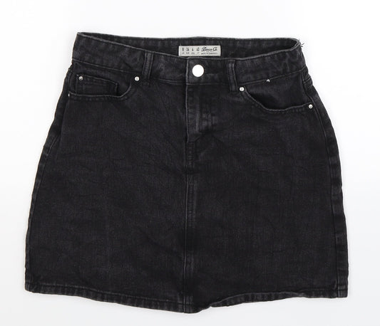 Womens UK Size 8 Denim Co A-Line Denim Skirt