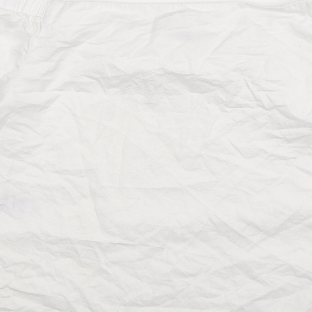 Womens UK Size 8 New Look White Camisole T-Shirt