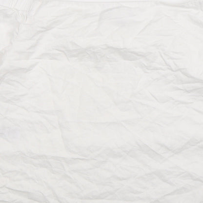 Womens UK Size 8 New Look White Camisole T-Shirt