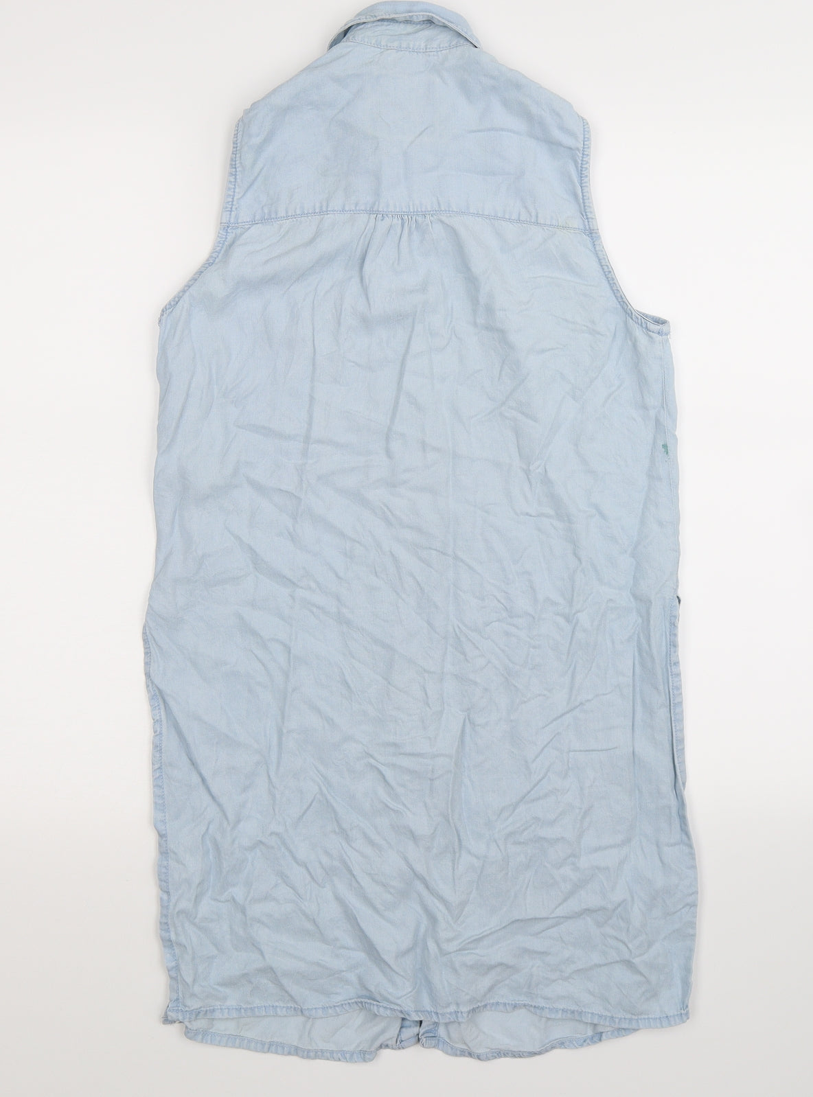 Denim Co Womens Blue   Basic Button-Up Size 10