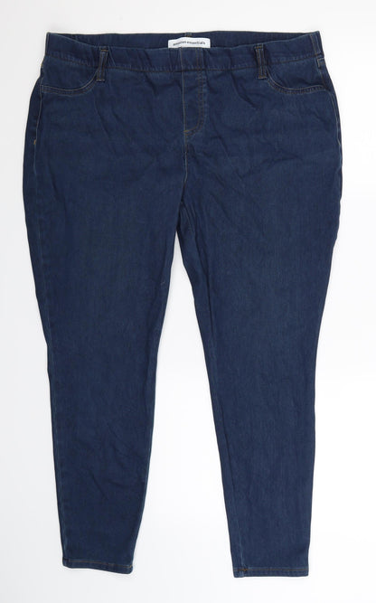 Amazon Womens Blue  Denim Jegging Jeans Size XL L28 in