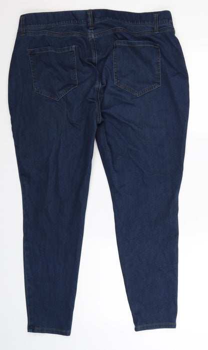 Amazon Womens Blue  Denim Jegging Jeans Size XL L28 in