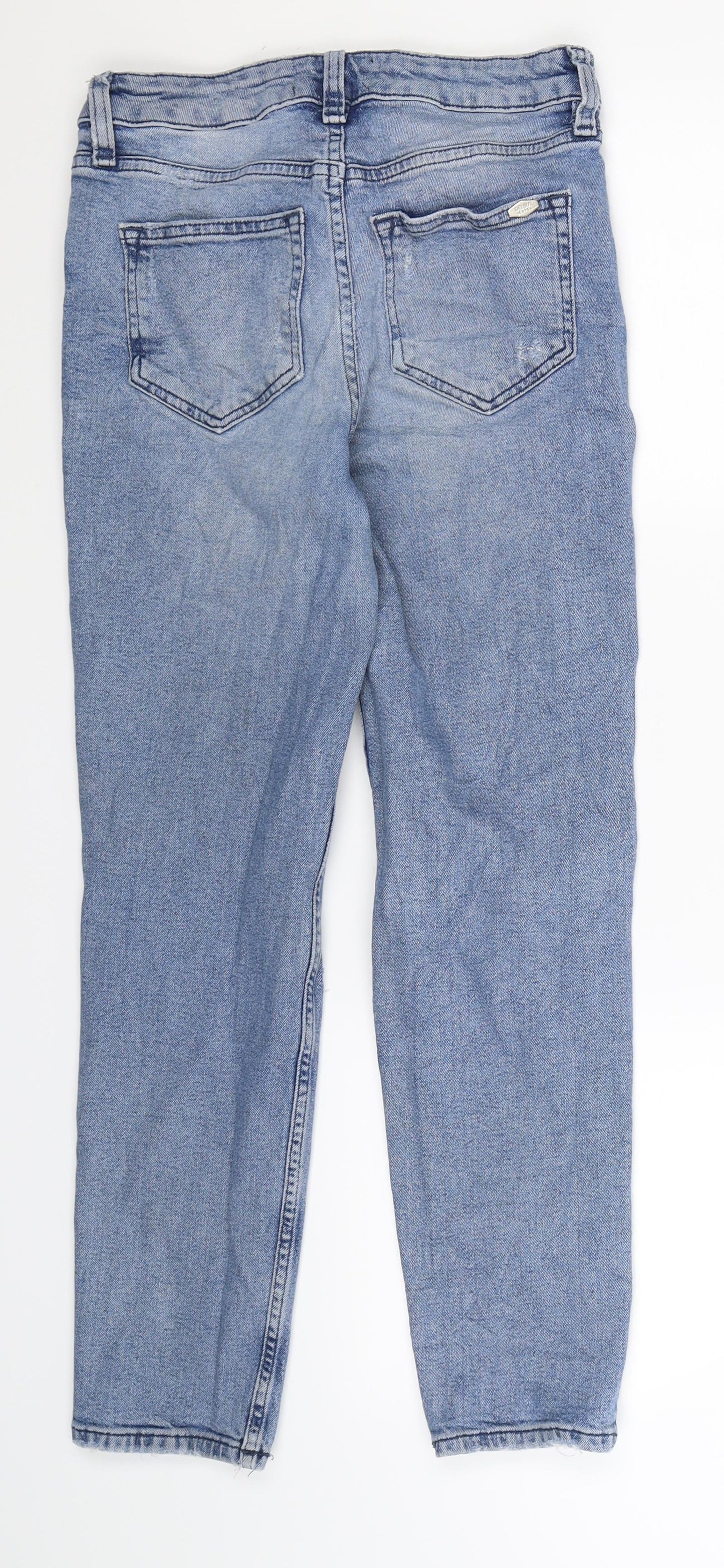 F&F Womens Blue  Denim Skinny Jeans Size 6 L26 in